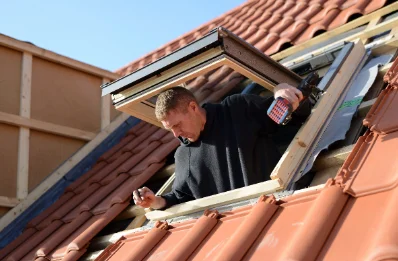 Pose de fenêtres de toit Velux à la Vacherie